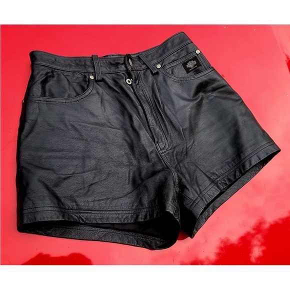 Harley-Davidson Pants - Harley-Davidson Leather Shorts